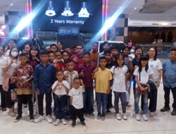 Grup 5 Loaves and 2 Fish Tebar Kasih, Gelar Nonton Bareng Anak Panti Asuhan Natasya Sumut